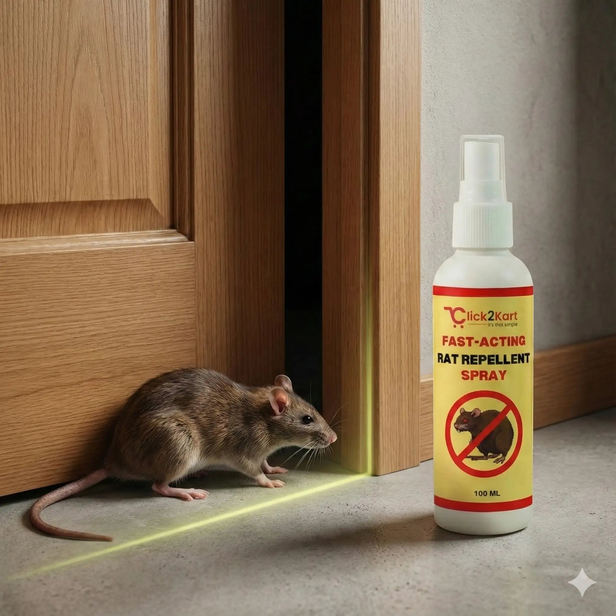 Fast - Acting Rat Repellent Spray | Herbal Rodent Control | Safe & Easy Home Protection - Dreamzhub