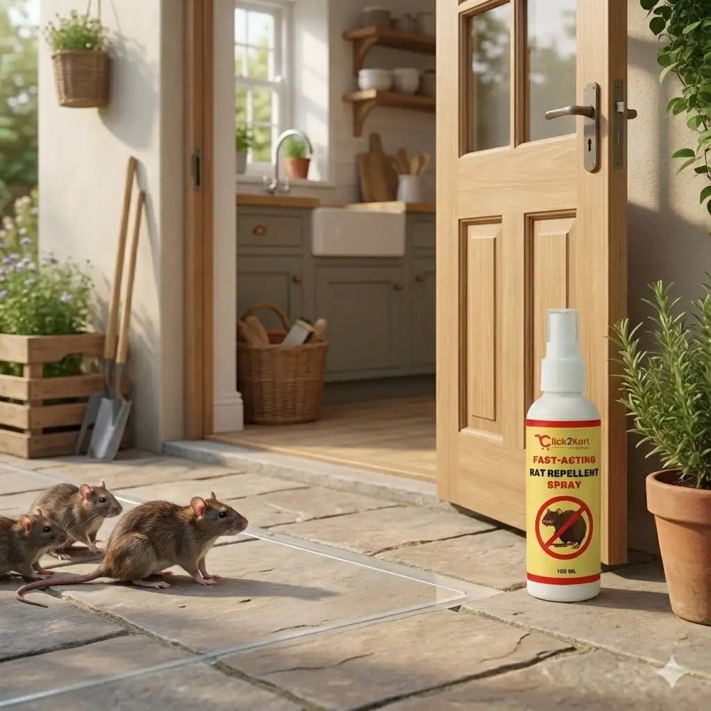 Fast - Acting Rat Repellent Spray | Herbal Rodent Control | Safe & Easy Home Protection - Dreamzhub
