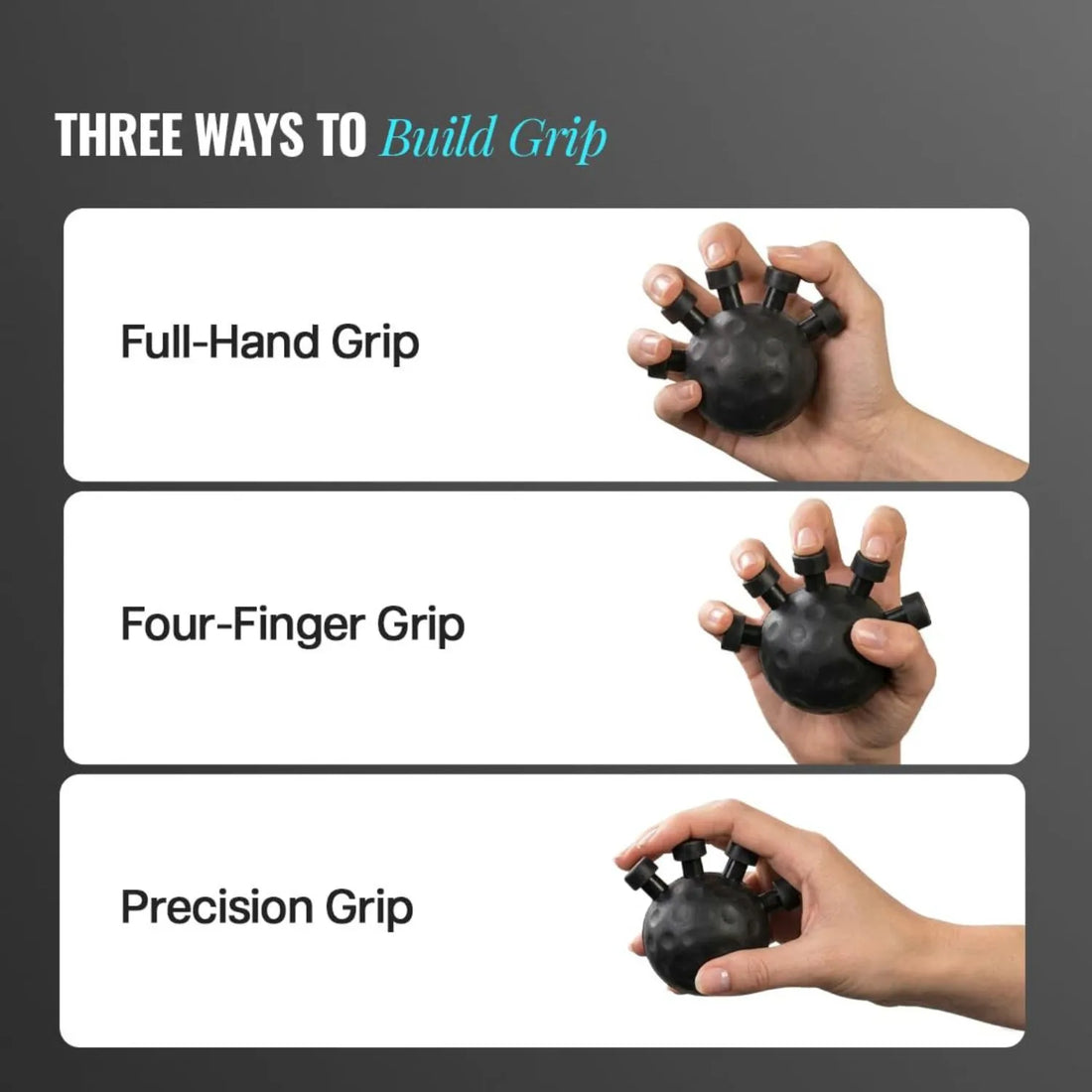 Hand Grip Exercise Ball for Finger Strength Training