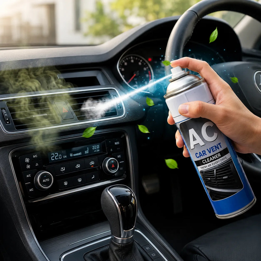 Deep-Clean Car AC Vent Foaming Cleaner