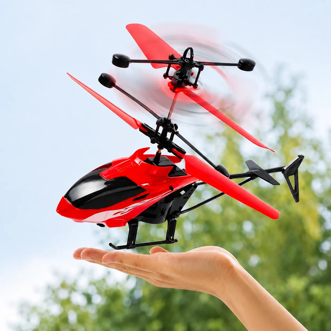 Rechargeable Hand Sensor Helicopter