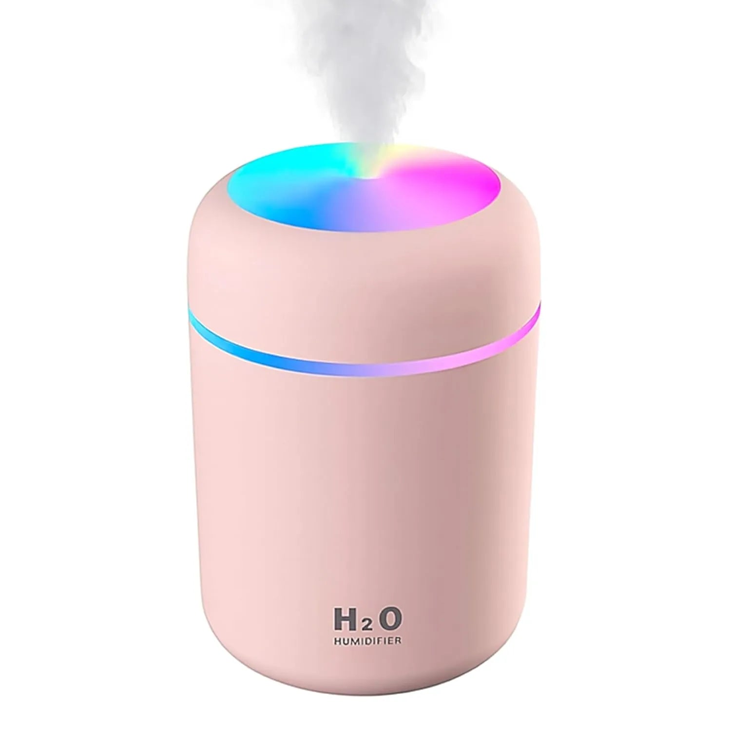 H2O Mini Air Humidifier – USB Portable Cool Mist Diffuser with LED Night Light - Dreamzhub