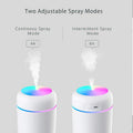 H2O Mini Air Humidifier – USB Portable Cool Mist Diffuser with LED Night Light - Dreamzhub