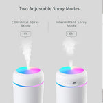 H2O Mini Air Humidifier – USB Portable Cool Mist Diffuser with LED Night Light - Dreamzhub