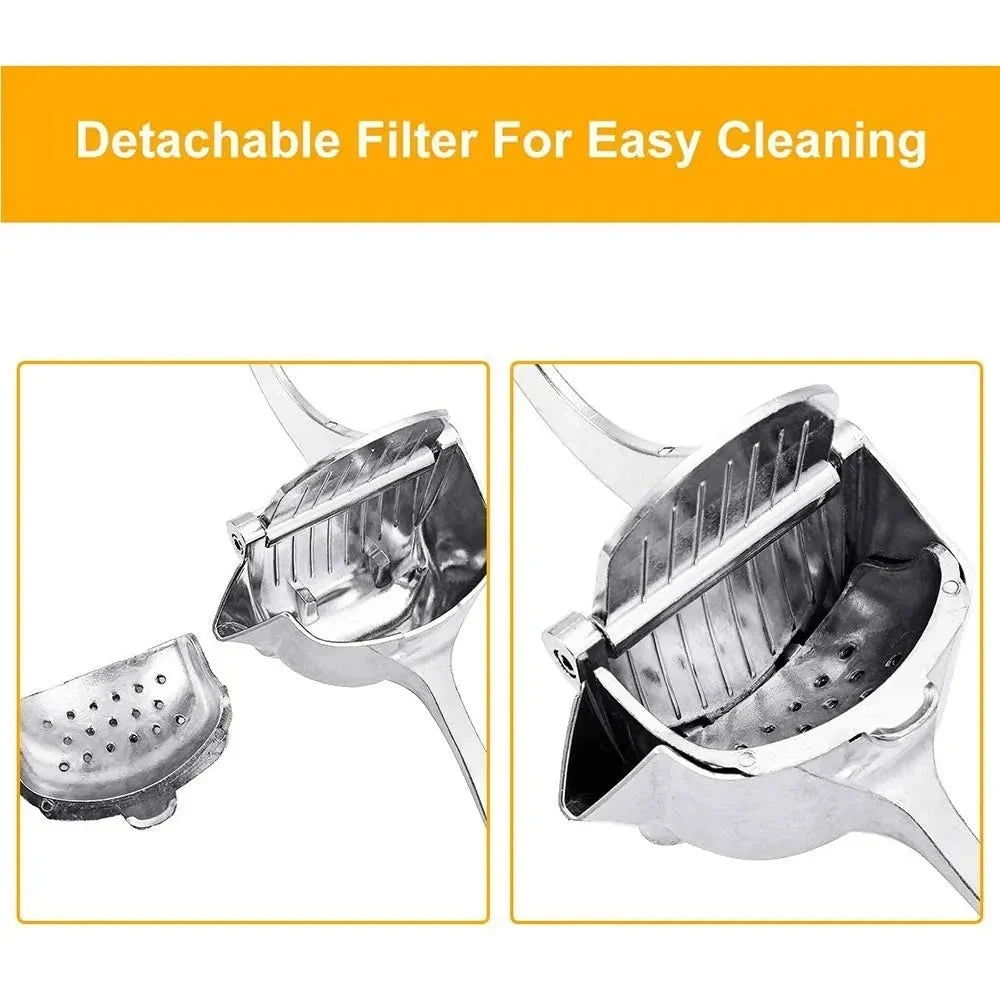 Hand Press Juicer Aluminum – Effortless Juicing, Maximum Freshness - Dreamzhub