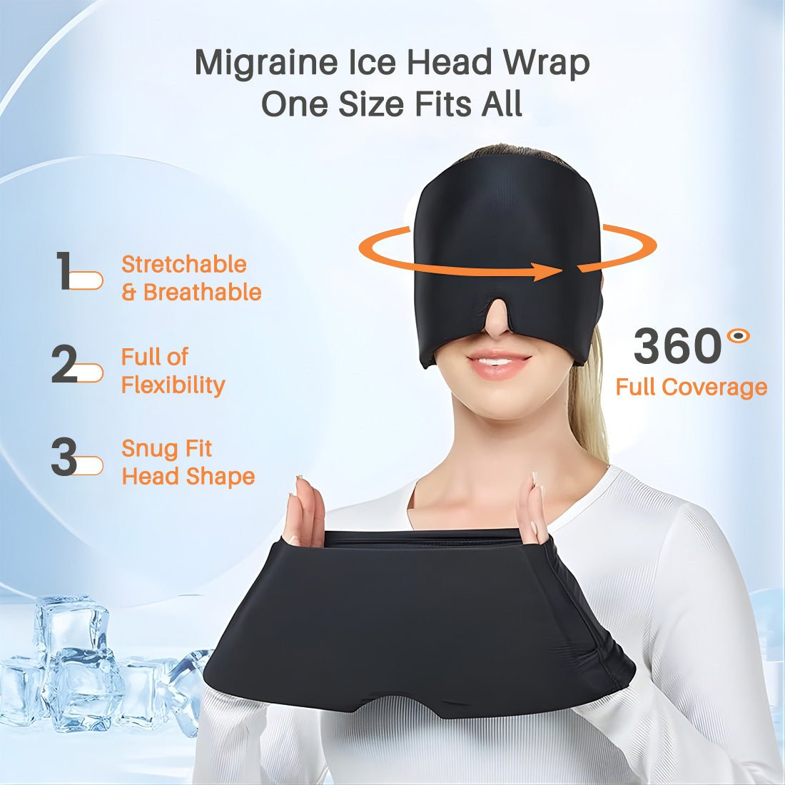 Headache Relief Band – Soothing, Drug - Free Pain Relief for Headaches & Stress - Dreamzhub