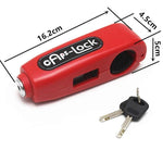 Heavy - Duty Bike Handlebar Brake Lock | Secure Locking System for All Bikes & Scooters - Dreamzhub