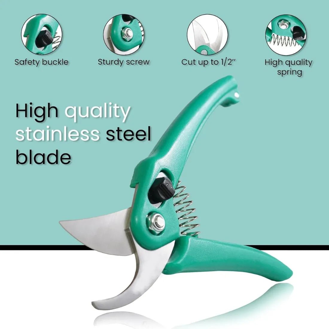 Heavy - Duty Garden Pruning Shears - Dreamzhub