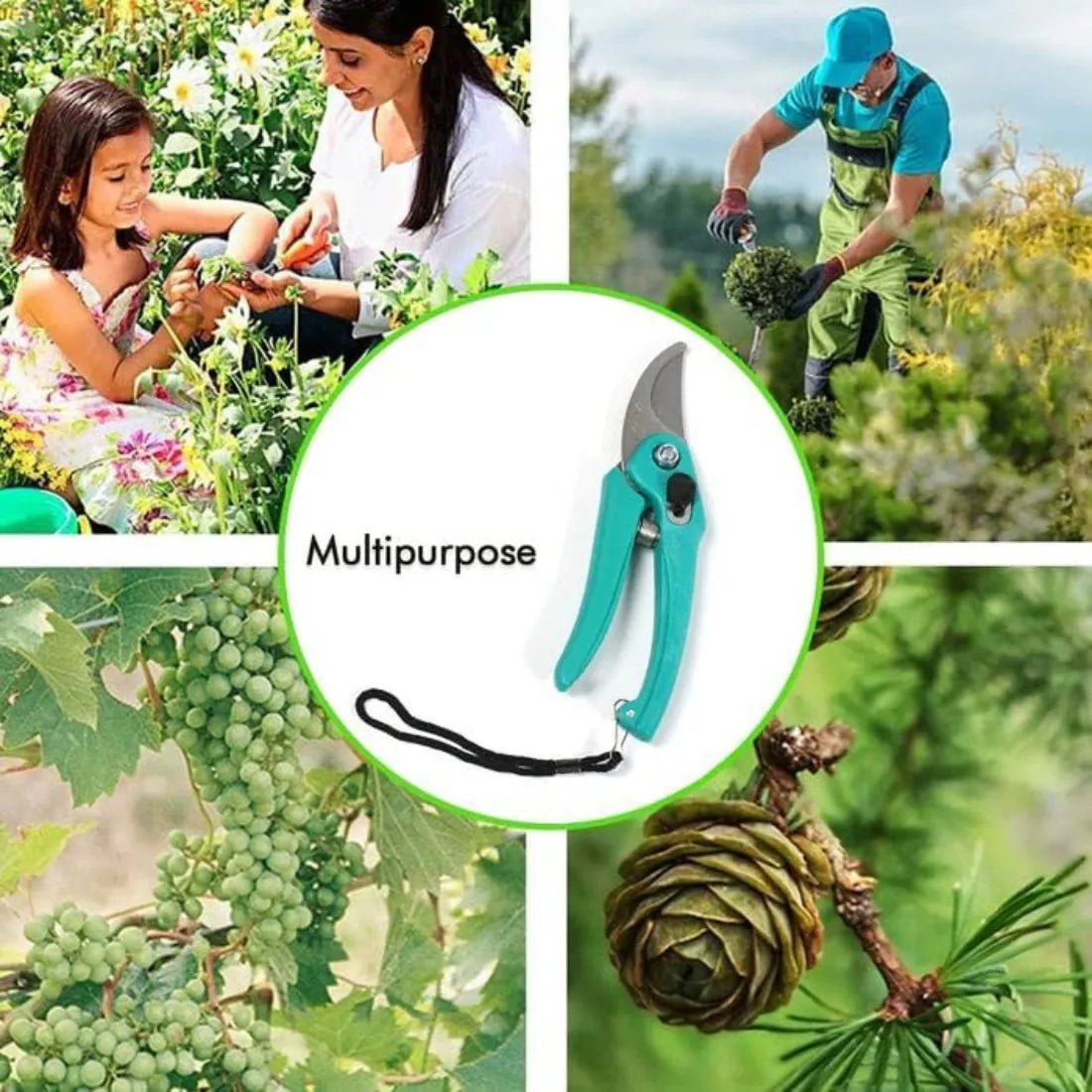 Heavy - Duty Garden Pruning Shears - Dreamzhub