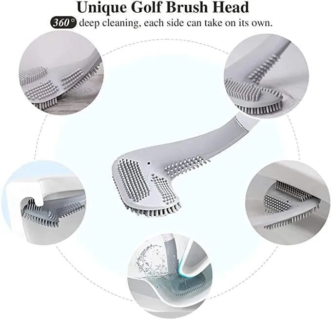 Hockey Toilet Brush Pack: Sleek, Hygienic, and Effortless Cleaning for a Sparkling Bathroom - Dreamzhub