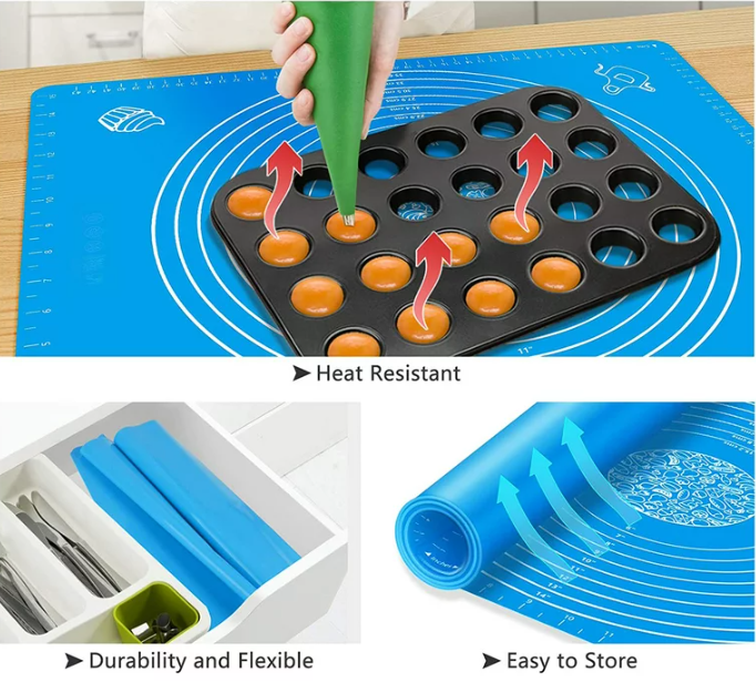 Silicone Chapati Atta Kneading Mat