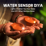 LED Water Sensor Diyas – Plastic Floating Diyas with Ambient Lights - Dreamzhub