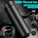 Smart LED Temperature Bottle 500ml | Vacuum Insulated Stainless Steel Flask