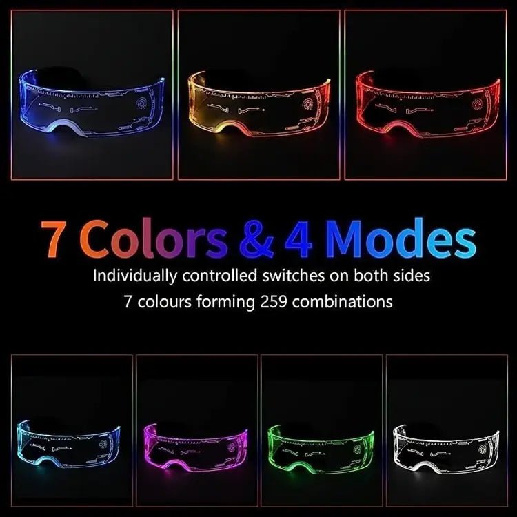 Light Up Glasses – Perfect for Parties & Festivals - Dreamzhub