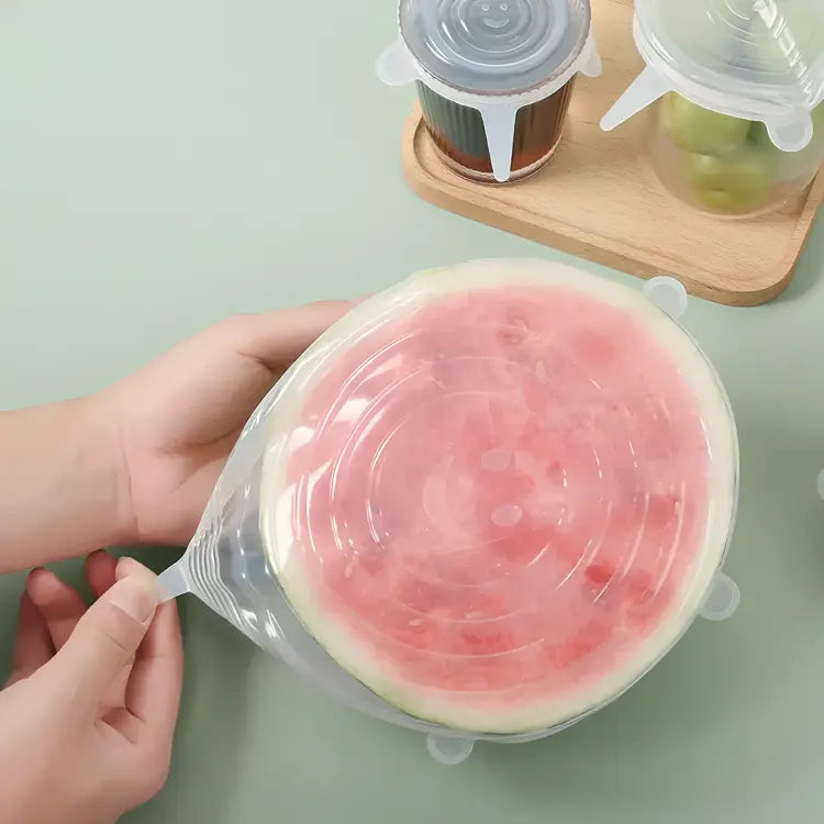 Microwave Safe Silicone Stretch Lids – Reusable & Eco-Friendly