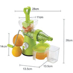 Manual Fruit & Vegetable Hand Juicer – Easy & Efficient Juicer for Fresh, Healthy Drinks - Dreamzhub