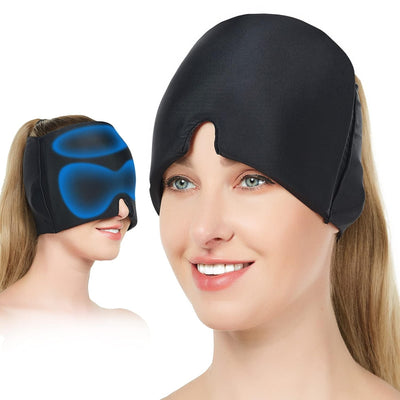 Reusable Migraine Headache Relief Ice Hat Flexible Gel Cap