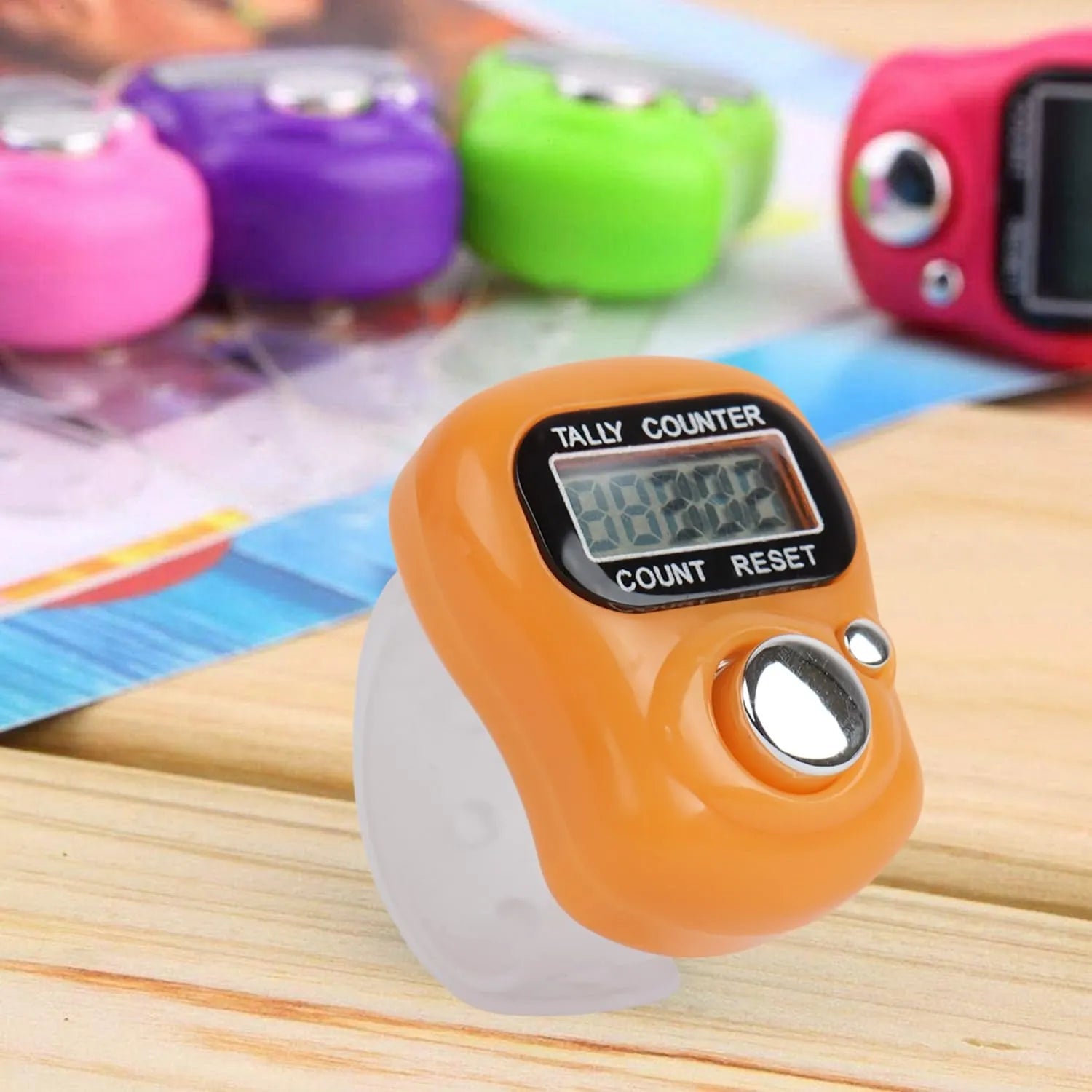 Mini Finger Ring Japa Counter | Digital Tally Counter for Meditation, Prayer & Chanting - Dreamzhub