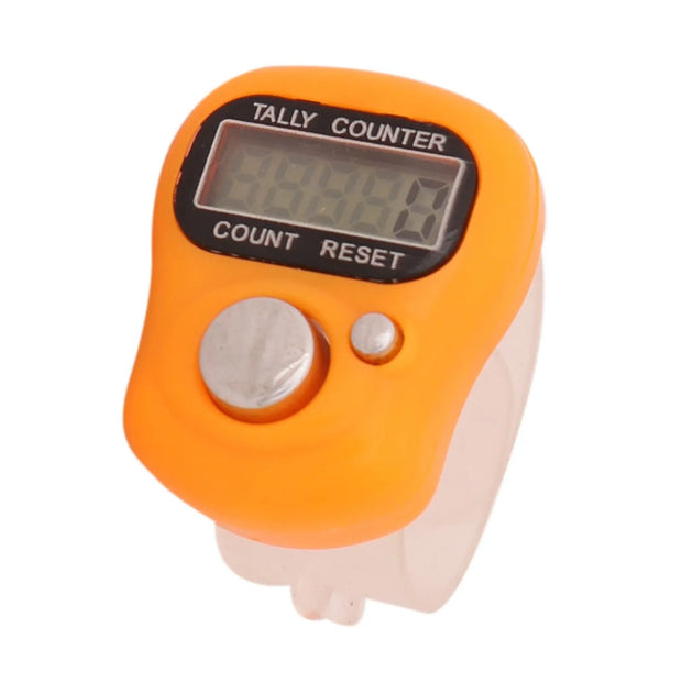 Mini Finger Ring Japa Counter | Digital Tally Counter for Meditation,