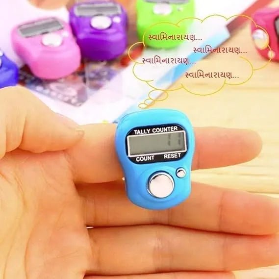 Mini Finger Ring Japa Counter | Digital Tally Counter for Meditation, Prayer & Chanting - Dreamzhub