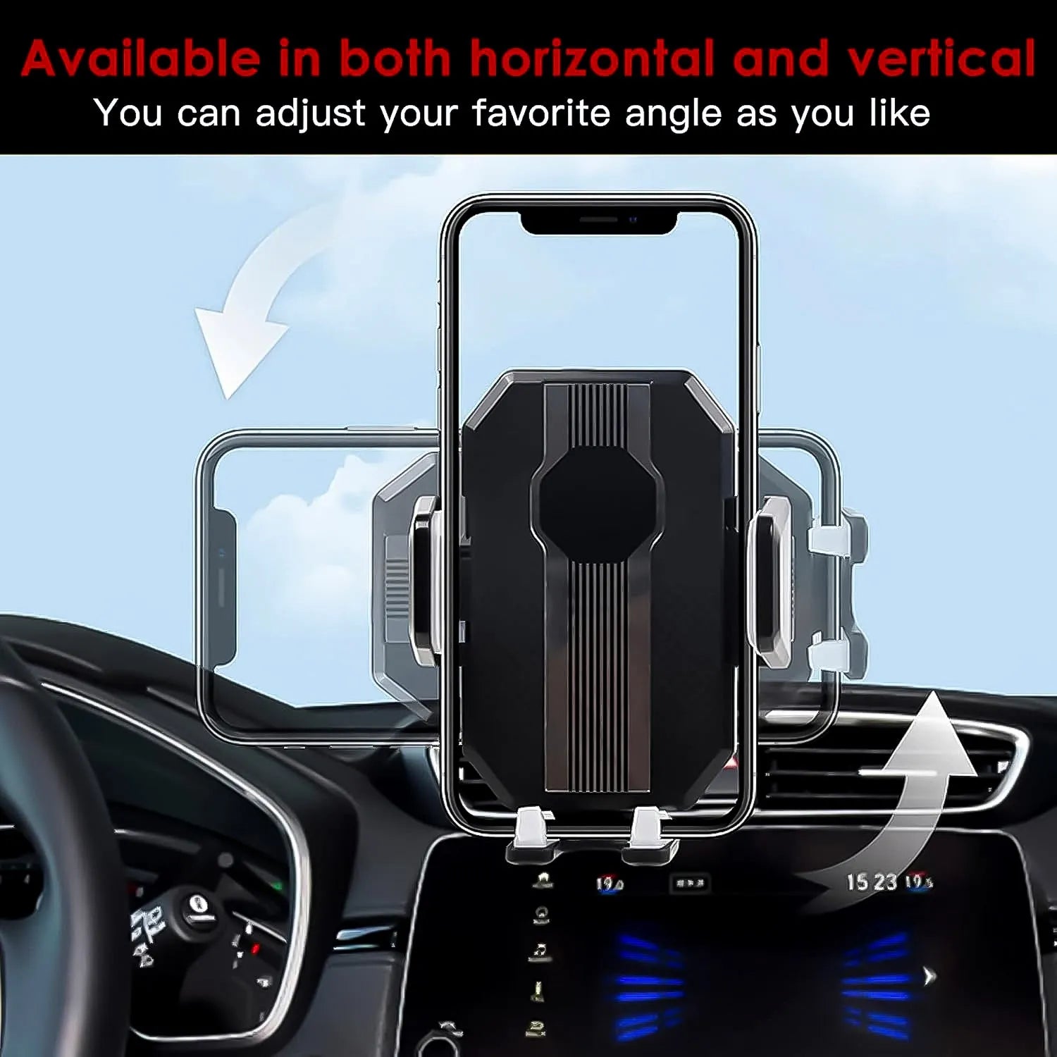 360° Rotation Car Phone Holder Mount – Drive with Confidence & Convenience