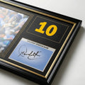 MS Dhoni, Virat Kohli, Sachin Tendulkar | Signed Frame Gold Edition – 40 × 30 Cm - Dreamzhub