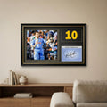 MS Dhoni, Virat Kohli, Sachin Tendulkar | Signed Frame Gold Edition – 40 × 30 Cm - Dreamzhub