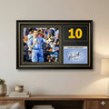 MS Dhoni, Virat Kohli, Sachin Tendulkar | Signed Frame Gold Edition – 40 × 30 Cm - Dreamzhub
