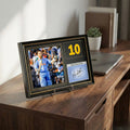 MS Dhoni, Virat Kohli, Sachin Tendulkar | Signed Frame Gold Edition – 40 × 30 Cm - Dreamzhub