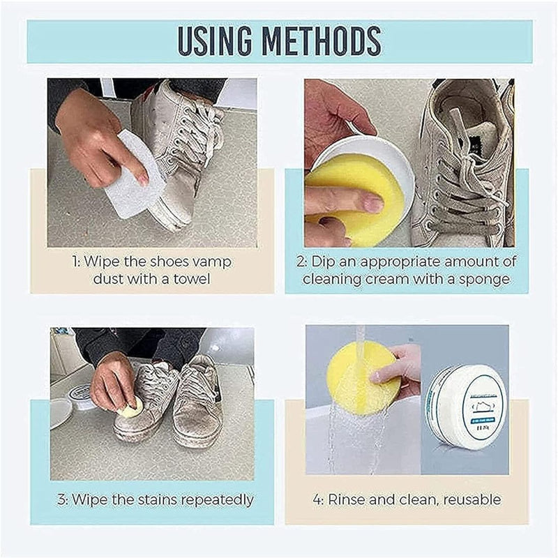 MULTI - FUNCTIONAL SHOE STAIN CLEANING CREAM - Dreamzhub