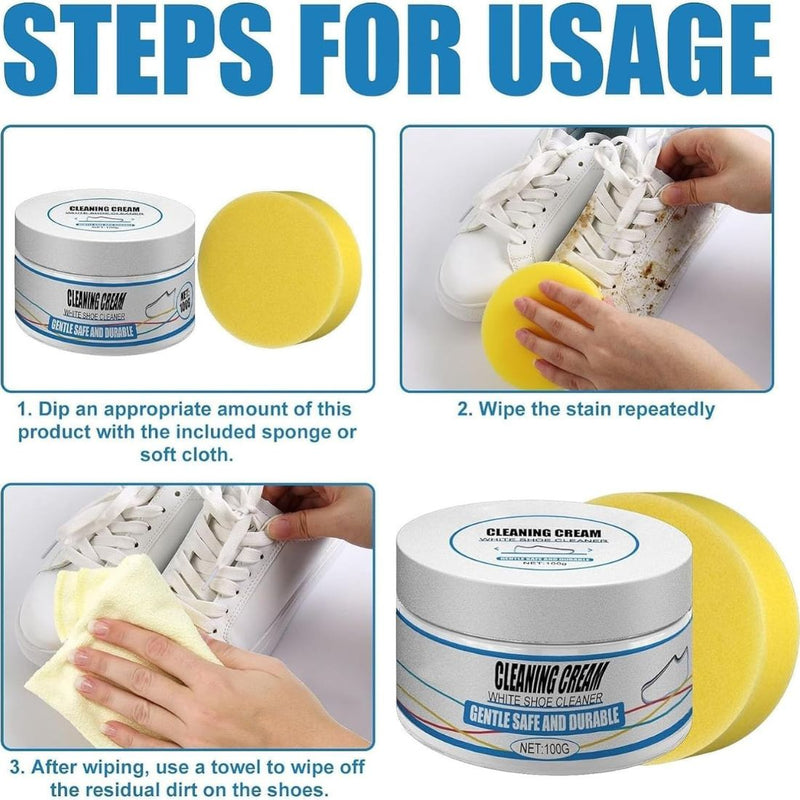 MULTI - FUNCTIONAL SHOE STAIN CLEANING CREAM - Dreamzhub