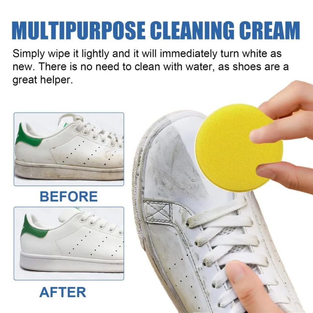 MULTI - FUNCTIONAL SHOE STAIN CLEANING CREAM - Dreamzhub