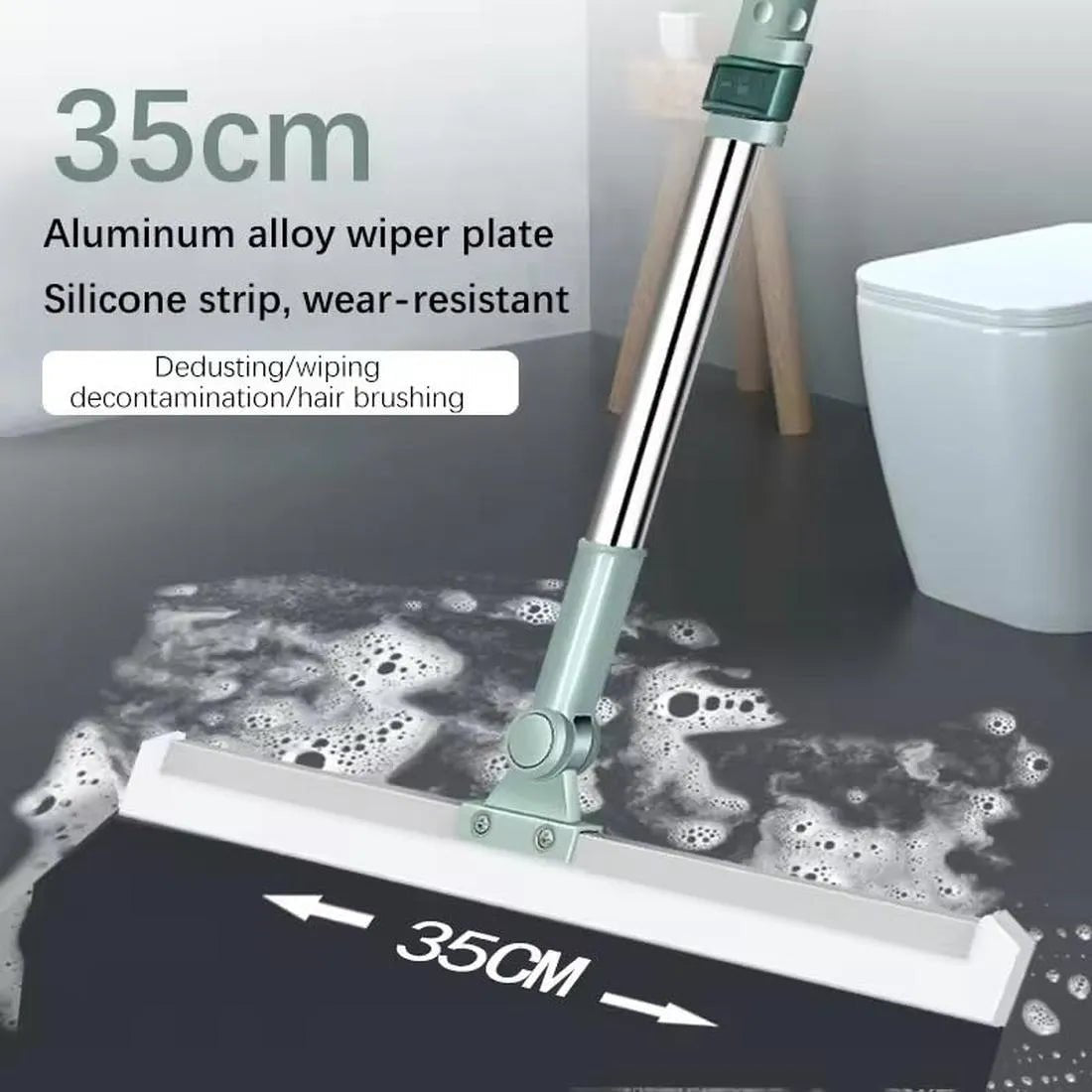 Multipurpose Wiper Adjustable Silicon Blade (180° Rotating Head) - Dreamzhub