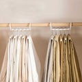 Non - Slip 5 - Layered Pants Rack Hanger – Multi - Functional Space - Saving Closet Organizer for Pants, Trousers, Scarves & More - Dreamzhub