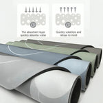 Non Slip Bathroom Mat – Soft, Absorbent & Safe Anti - Slip Floor Mat for Bathroom - Dreamzhub