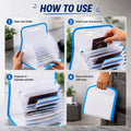 Portable Storage Document Organizer