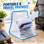 Portable Storage Document Organizer