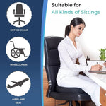 Orthopedic Memory Foam Seat Cushion – Large | Superior Comfort & Support for Back Pain Relief - Dreamzhub