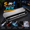 5-in-1 Multi-Function Antenna Pen with LED Light