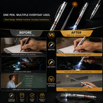 5-in-1 Multi-Function Antenna Pen with LED Light