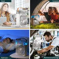 Portable 3 - in - 1 Air Conditioner Fan & Cooler – Instant Cooling for Home & Office - Dreamzhub