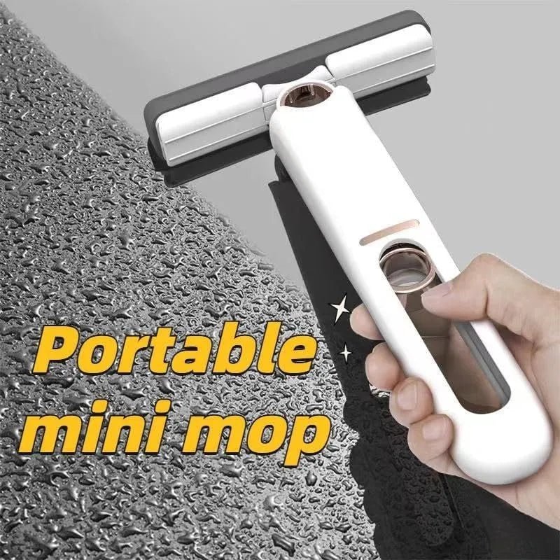 Portable Mini Mop – Multipurpose Cleaning Tool for Kitchen, Bathroom, Car & Home (Wet & Dry Use) - Dreamzhub