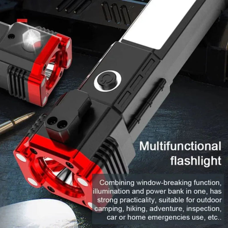 Portable Rechargeable Torch with Powerbank - Dreamzhub