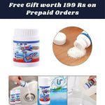 Powerful Drainage, Sinks & Pipes Blockage Removal Powder - Dreamzhub