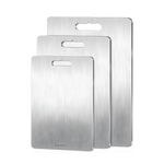 Premium Stainless Steel Chopping Board – Ultra - Durable, Hygienic & Rust - Resistant Cutting Board for Kitchen - Dreamzhub