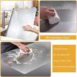 Premium Stainless Steel Chopping Board – Ultra - Durable, Hygienic & Rust - Resistant Cutting Board for Kitchen - Dreamzhub