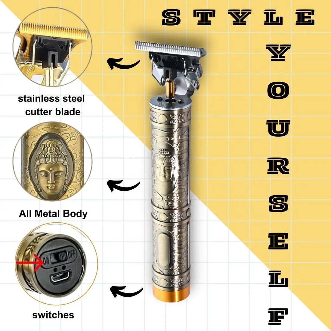 Professional 6 In 1 Hair Trimmer - Dreamzhub