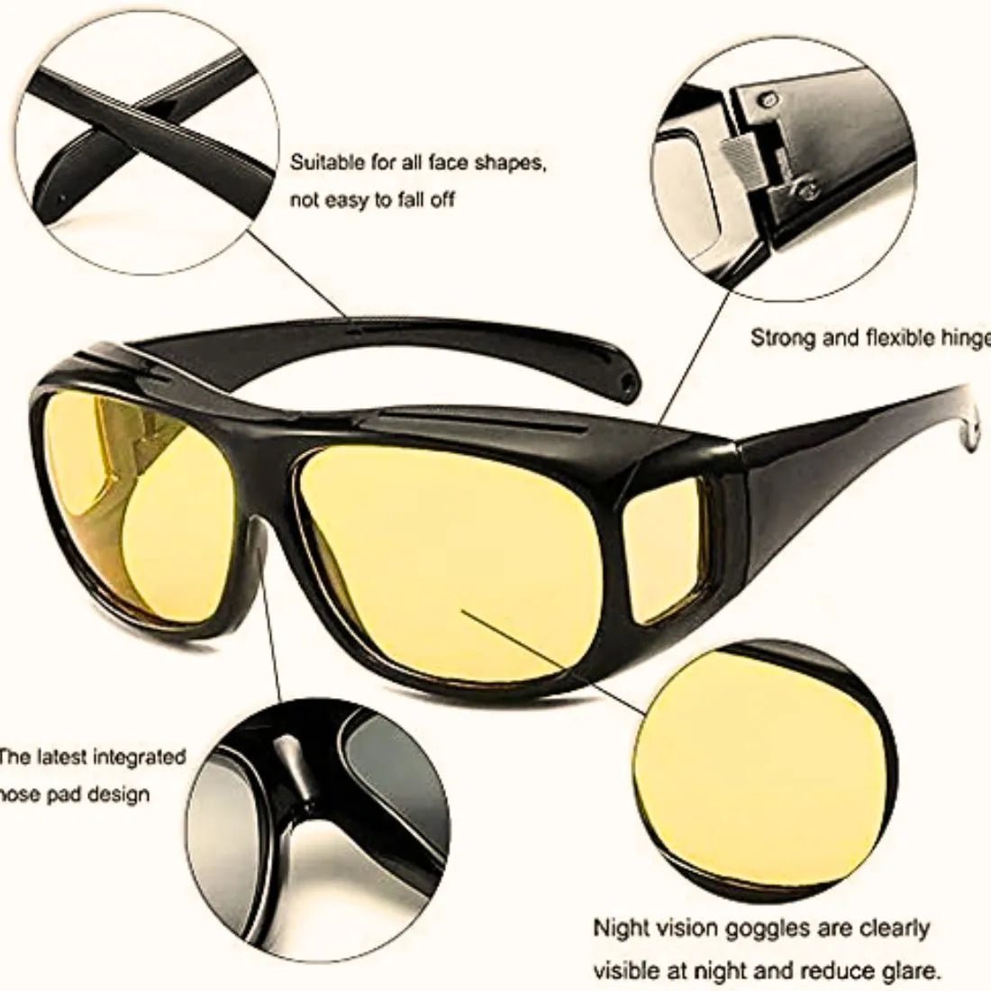 ProVision Anti Reflective Glasses( Day & Night Vision) - Dreamzhub