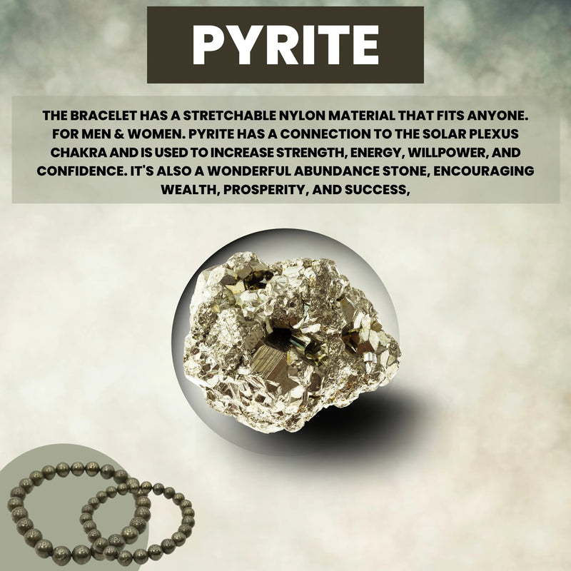 Pyrite Bracelet – A Symbol of Wealth, Protection & Positive Energy - Dreamzhub