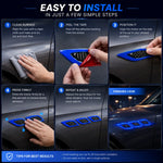 Car Side Sporty Reflectors (2 leafs )